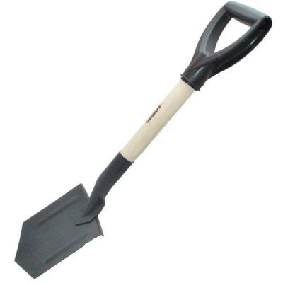 Лопата "СЛЕДОПЫТ" штыковая, дер. черенок с ручкой, в чехле
