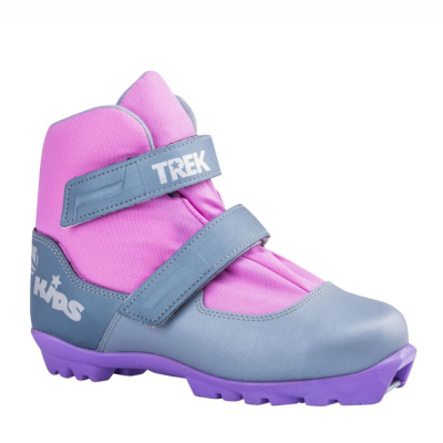 Ботинки лыжные детские TREK Kids4 металлик (лого серебро) N (RU34;EU35;CM21,5)
