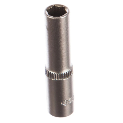 Головка удлиненная торцовая ЗУБР  FLANK, 1/4", 7 мм, (27717-07)