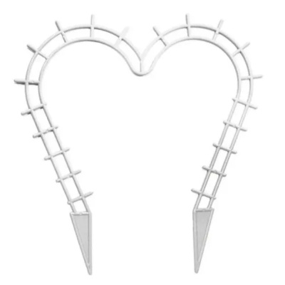 Поддержка для растений Сердечко мрамор(плас)/400 К-Пл