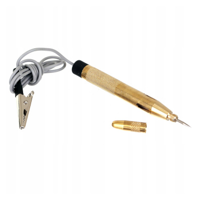 Пробник автомобильный 6-24 В, 110мм, мет. корпус // SPARTA