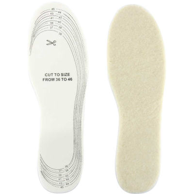 Стельки д/обуви Зимние Премиум (войлок белый + пенополиэтилен + метализ. лавсан) б/р Пик РФ