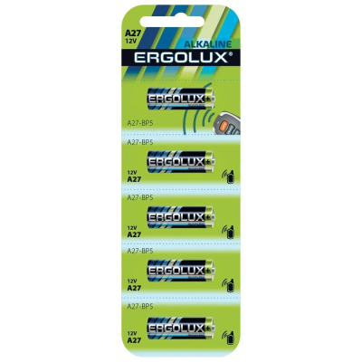 Элемент питания Ergolux LR27A 12V BL5