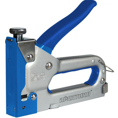 Степлер механический ПРАКТИКА скобы 4-14мм, тип53, серия "Мастер" с верх. регулят. удара, повыш. рес