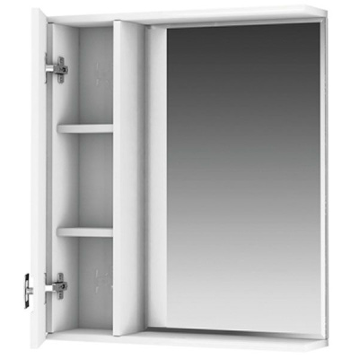 Шкаф навесной "КВАДРО-55" левый с подсветкой