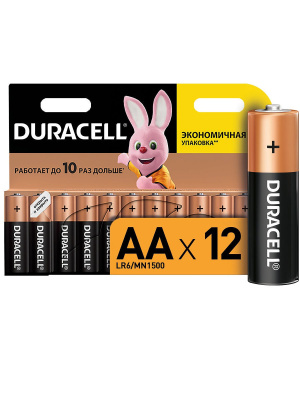 Элемент питания Duracell  LR6 Original BP12