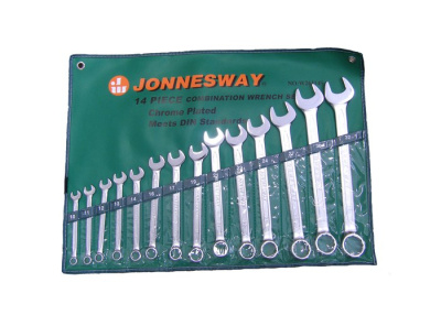 Набор ключей комбинированных 10-32мм, 14 предм. Набор ключей комбинированных 10-32мм, 14 предм.