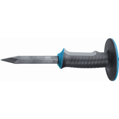 Зубило-керн, 264мм, трехкомп., эргоном ручка, защитный протектор, полим.покр. GROSS