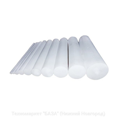 Фторопласт стержень Ф 50мм ТУ 6-05-810-88