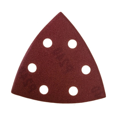 Треугольник абразивный на ворсовой подложке под "липучку", P 400, 93 мм, 5 шт.// Matrix
