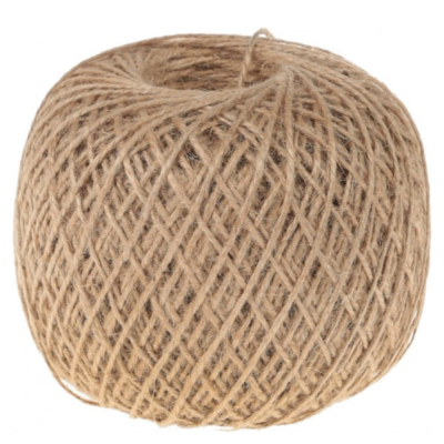 Шпагат джутовый, 2-ниточный, 1100 текс,  60 м