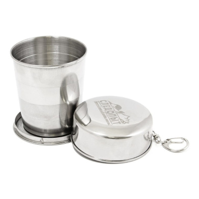 Стакан походный складной ср. "СЛЕДОПЫТ", 150 мл./200/