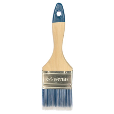 Кисть плоская STANDARD (01032-063) STAYER  AQUA 63 мм, 2,5" искусственная щетина, деревянная ручка,