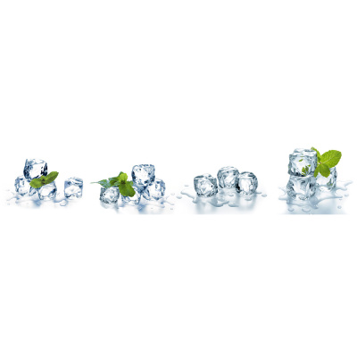 Панель интерьерная Гурман35 Лед и мята 3000х600х1.5мм на основе АВS-пластика ЛАК