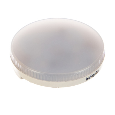 Лампа светодиодная LED 6вт GX53 белый, таблетка NAVIGATOR