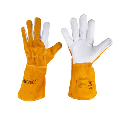 Краги кожаные мягкие FOXWELD "Мустанг" КС-03