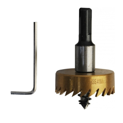 Коронка BI-METAL по тонколист. мет. с центрир. сверл., для точн. работ Sturm! 1090-S04-BI-41 