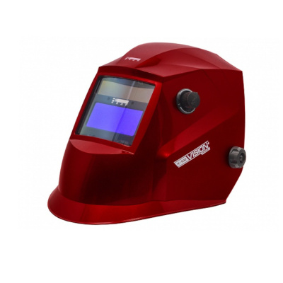 Маска сварщика КЕДР 8004483 (СОБРАННАЯ) "К-102 PRIME" красная