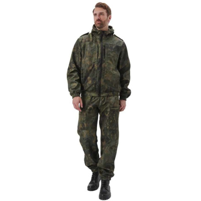Костюм "КАСКАД" куртка/брюки,  цвет: кмф "Соты зеленые ", ткань: Полофлис 56-58, 182-188
