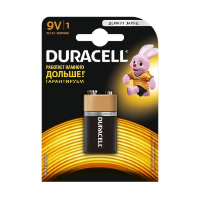 Элемент питания Duracell  6LR61 9v BP1