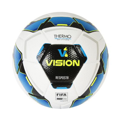 Мяч футб. "VISION Resposta" арт.01-01-13886-5,р.5,FIFA Quality Pro,PU-MF, термосш.,бел-мультикол