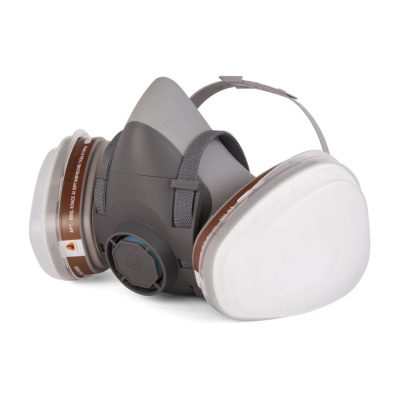 КОМПЛЕКТ для защиты дыхания (полумаска из термопласта размер М, фильтры A1-2шт, предфи J-SET 5500P-М