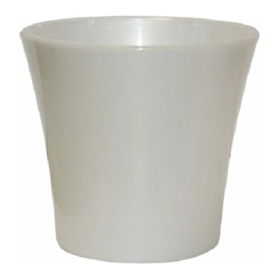 Кашпо Арте со вставкой 0,6л. жемчужно-прозрачный/45 Э