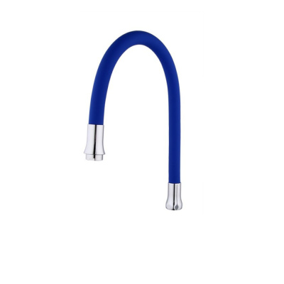 Излив гибкий синий F7253