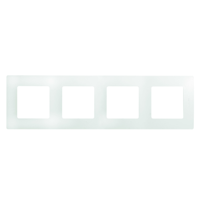 Рамка 4 поста белая Рамка 4 поста белая