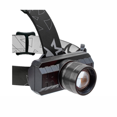 Фонарь налобный аккумуляторный KocH3WZoo, 3W, аккум. 3,7V 1,2Ah, 180Lm, 8 часов, Космос