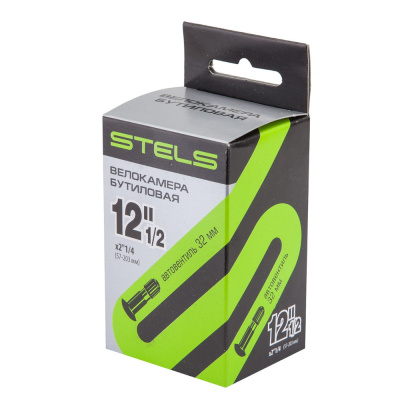 Велокамера с автовентилем 12" 1/2х2 1/4