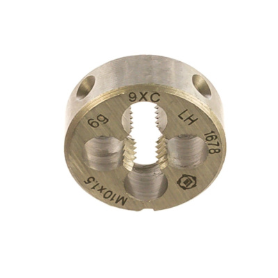 Плашка круглая 10,0*1,5 с левой резьбой 00046200 16150007                 