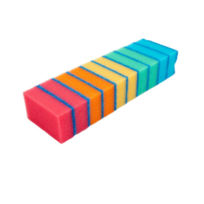 Губка для посуды "Стандарт" (10шт/уп) 75*45*25мм арт.310219 Рыжий Кот