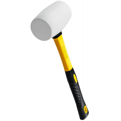 Киянка (20533-230) STAYER  PROFI 230 г, Белая резиновая 