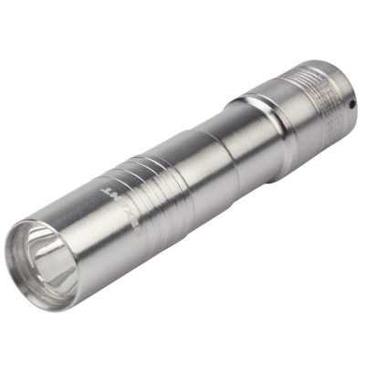Фонарь ручной рабочий сфокусированный свет, алюминиевый корпус 1 х АА, 75-713