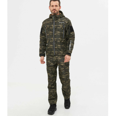 Костюм демисезонный Камелот ткань Softshell цвет Милитари (Размер: 60-62, Рост: 188)