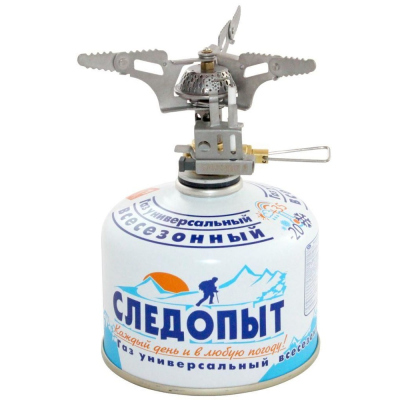 Плита порт. газовая "СЛЕДОПЫТ - Огненный Цветок"/72/ 