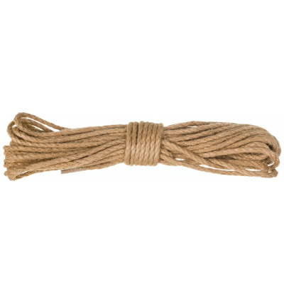 Веревка крученая джутовая д.6