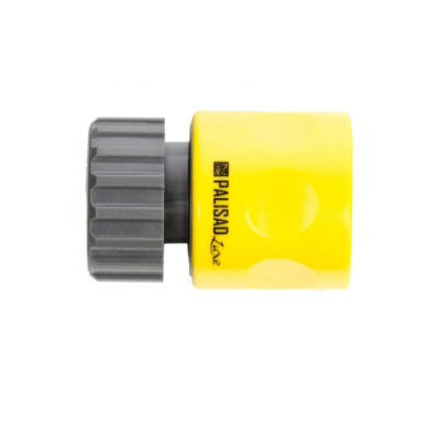 Соединитель пластмассовый быстросъемный, внутр. рез. 3/4", однокомпонентный, LUXE// Palisad