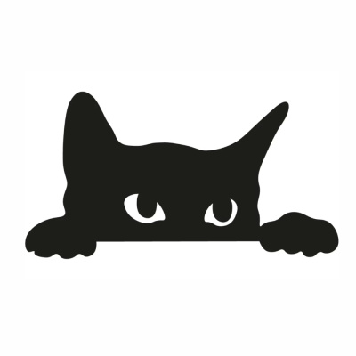 Украшение садовое Кот-шпион