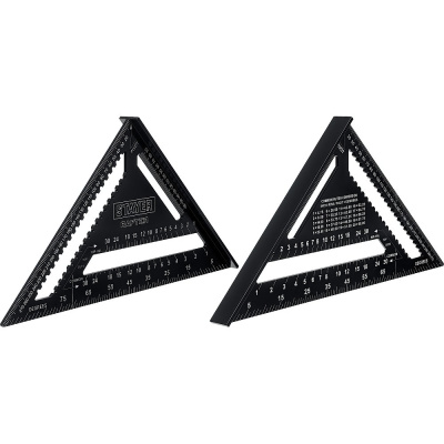 Угольник, Professional (34306-30) STAYER  305 мм, 5-в-1, универсальный кровельный 