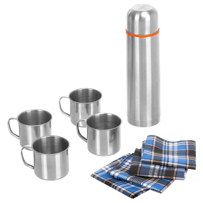 Набор для пикника на 4 персоны с термосом (HS-N4T-G) Helios