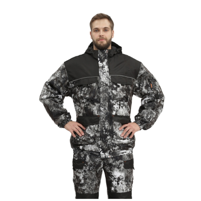 Костюм демисезонный "БАРС-ВЕСНА/ОСЕНЬ" куртка/брюки  цвет кмф "Глина"/черный (44-46, 182-188)