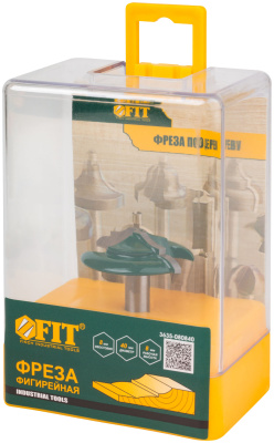 Фреза фигирейная горизонтальная DxHxL=40х8х45мм