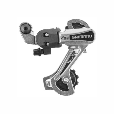 Переключатель скоростей задний Shimano Tourney RD-TY21-B GS 6 скоростей под гайку, арт. 370117