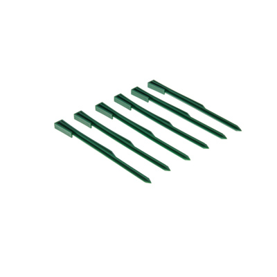 Колышек садовый д/крепления сетки и бордюрной ленты (пакет 6шт)