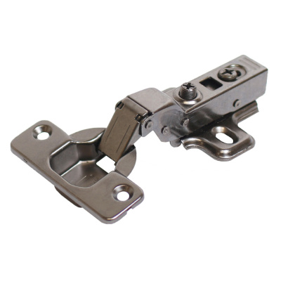 Петля мебельная полунакладная с доводчиком  черная.(50)StahlBuro 1110 Clip-On 2 шт.