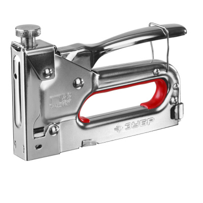 Степлер ЗУБР "Мастер" металлический, пружинный, регулируемый, тип 53, 4-14мм