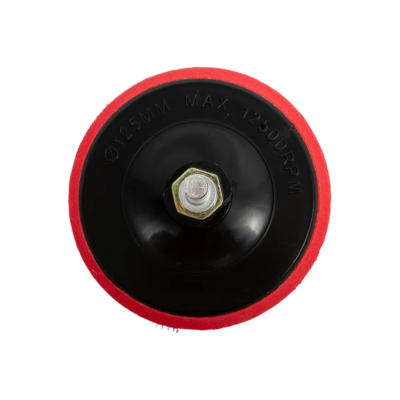 Диск шлифовальный с липучкой, гайка М14 + переходник для дрели, 125x10 мм