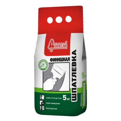 Шпатлевка финишная гипсовая 5кг "Старатели"